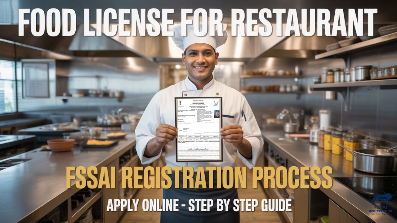 Food License for Restaurant | Restaurants Near Me | FSSAI License Registration Process