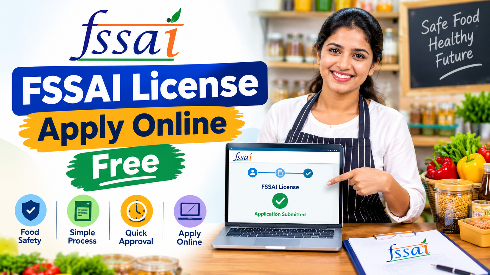 FSSAI License Apply Online Free | Food Licence Registration Guide