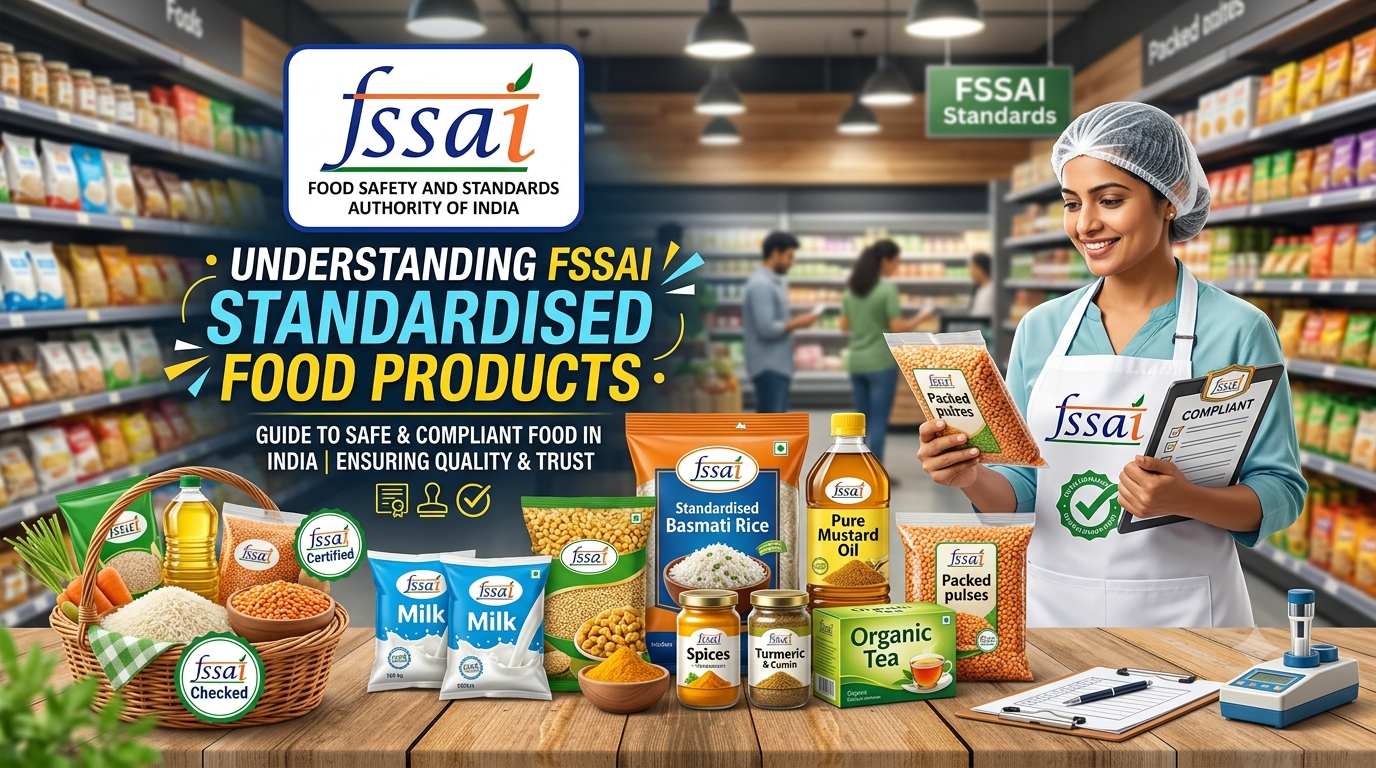 Standardised Food Products FSSAI | Food Licence | FSSAI Standards Guide